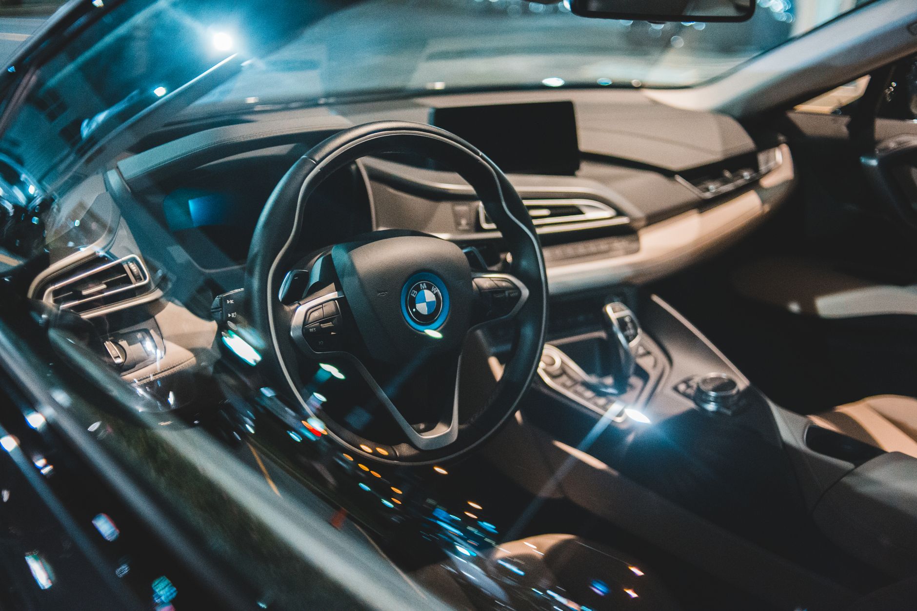 Immaculate luxury car interior after detailing